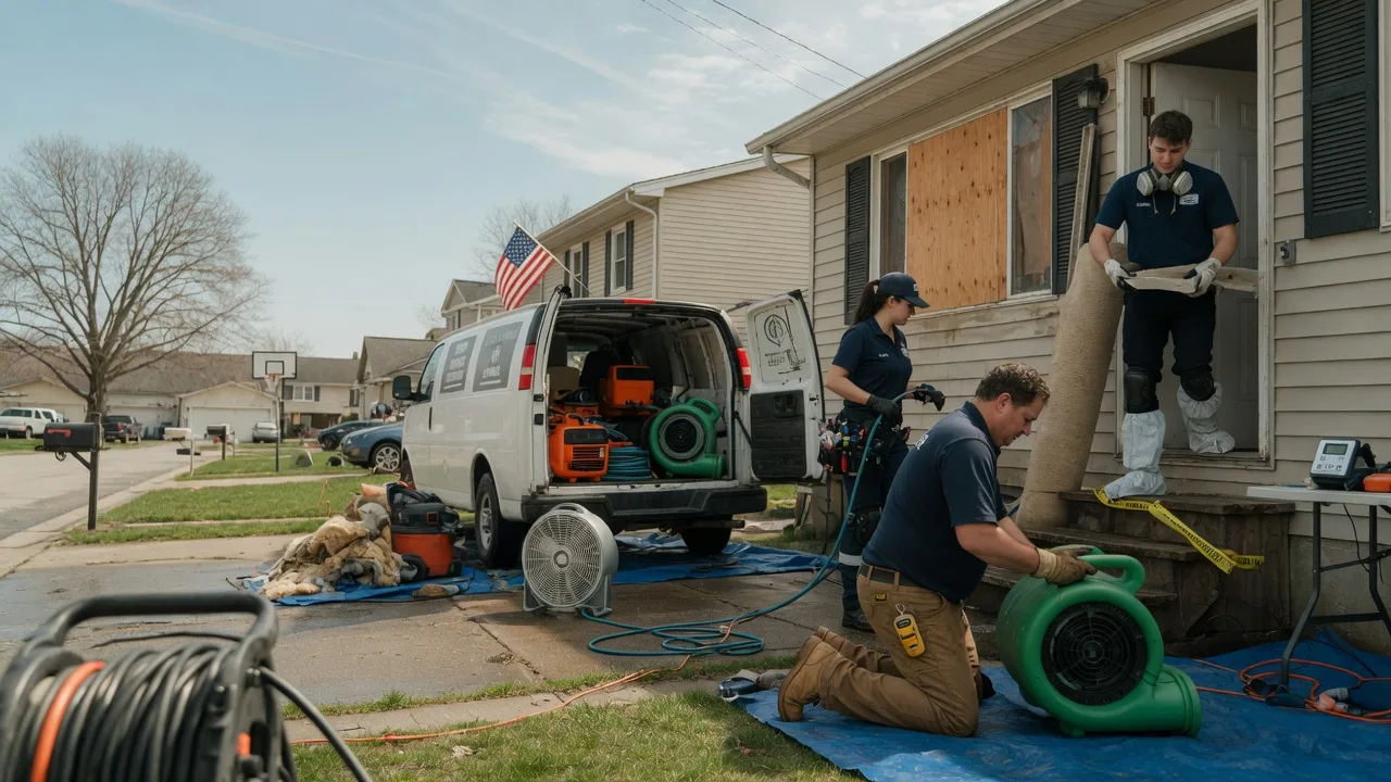 Water Damage Restoration in Vendor, AR near me